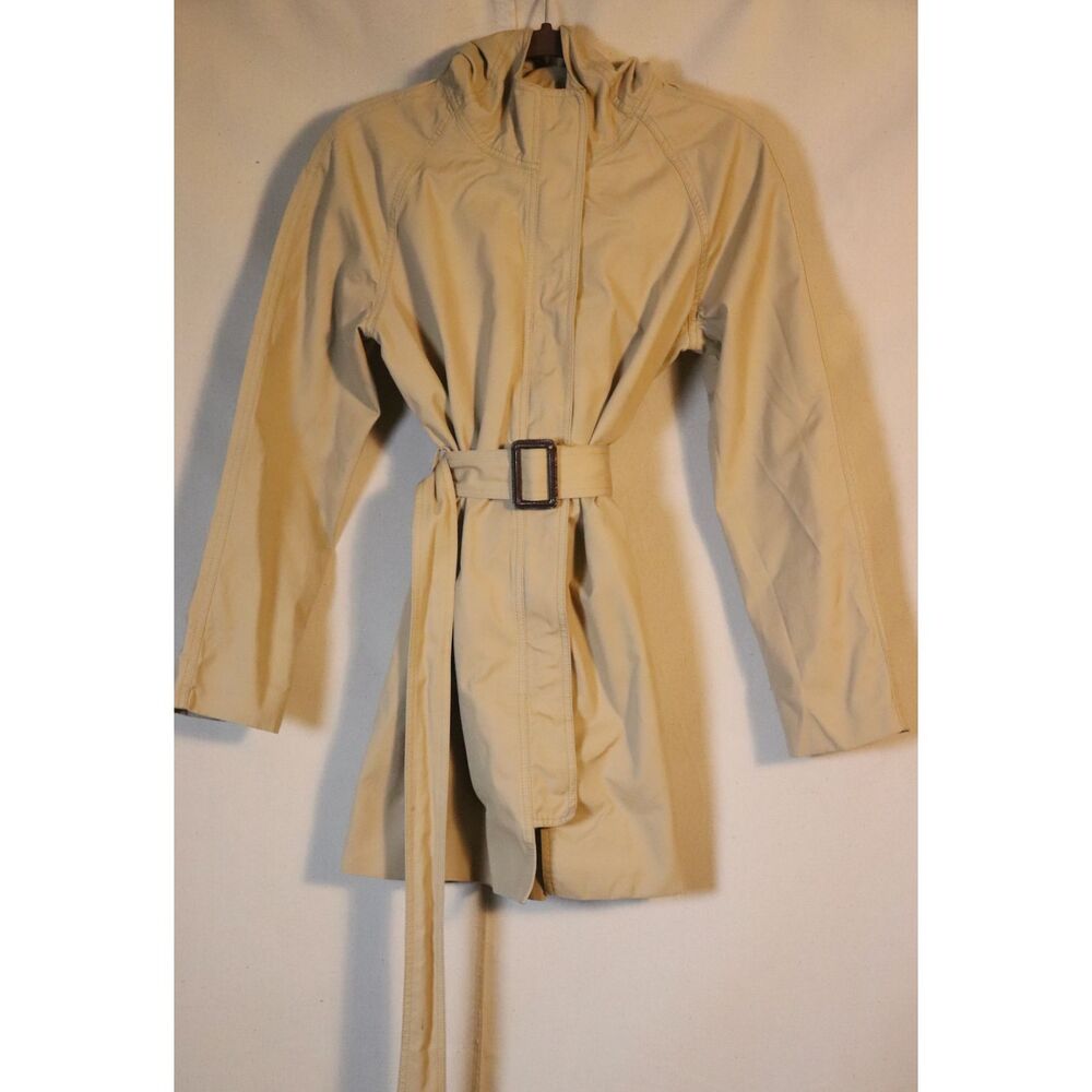 J.Crew Beige Belted Utility Jacket Trench Style Coat